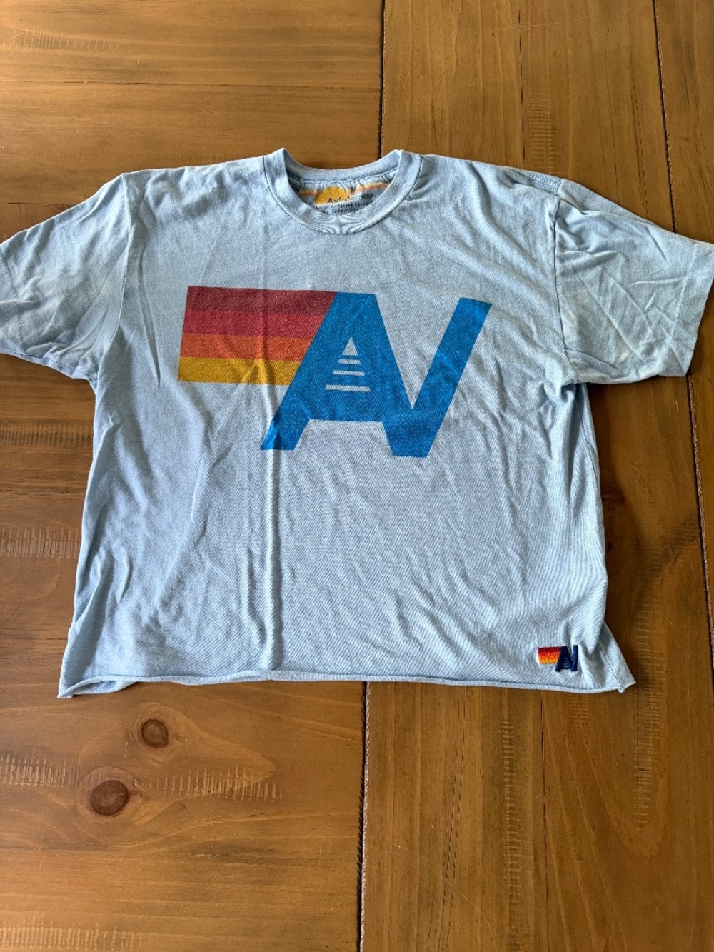 Aviator Nation t-shirt, blue, size M